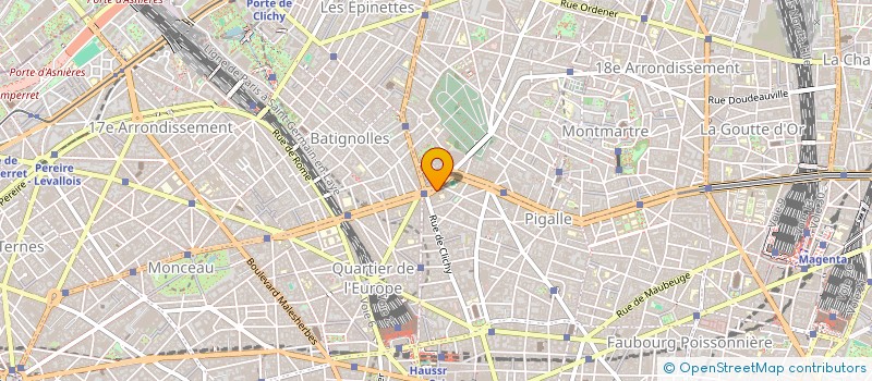 localisation de l'entreprise MARCUS à PARIS