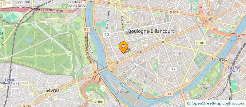 localisation de l'entreprise MARCUS MOVIES à BOULOGNE-BILLANCOURT