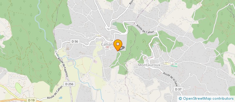 localisation de l'entreprise MARCUS POOLS  TOURRETTES