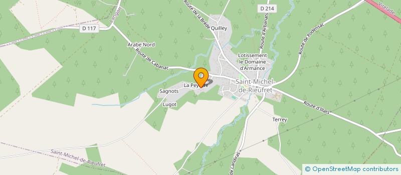 localisation de l'entreprise MARCUSSO  SAINT-MICHEL-DE-RIEUFRET