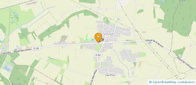 localisation de l'entreprise MARCYB  TRAMOYES