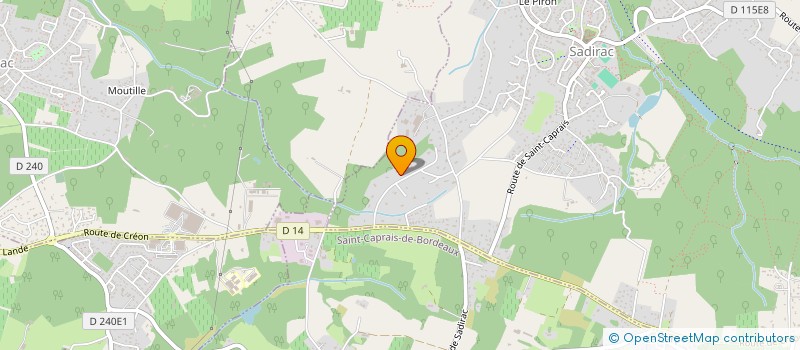 localisation de l'entreprise MARDAISANT  SADIRAC