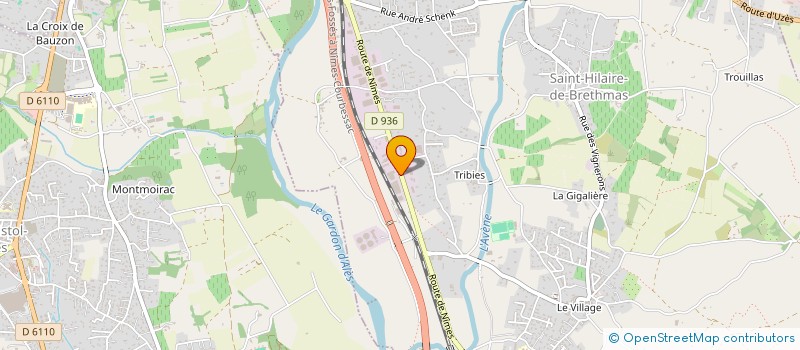 localisation de l'entreprise MARDAM  SAINT-HILAIRE-DE-BRETHMAS