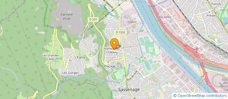 localisation de l'entreprise MARDAN à SASSENAGE