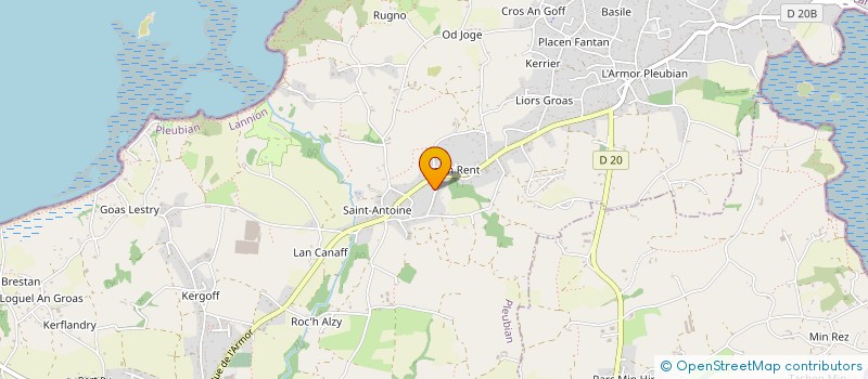 localisation de l'entreprise MARDANSE  PLEUBIAN