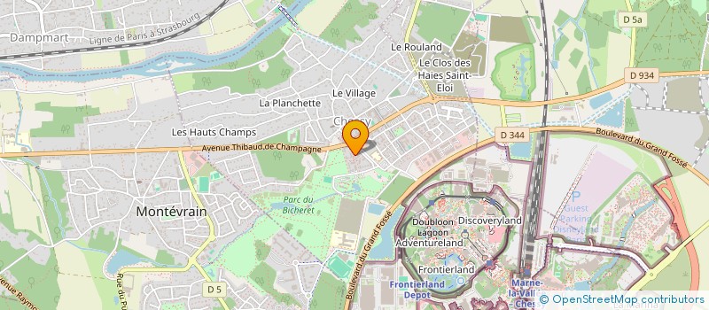 localisation de l'entreprise MARDE CONSULTING à CHESSY