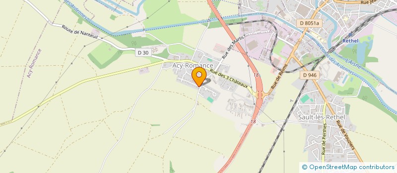 localisation de l'entreprise MARDEL  ACY-ROMANCE