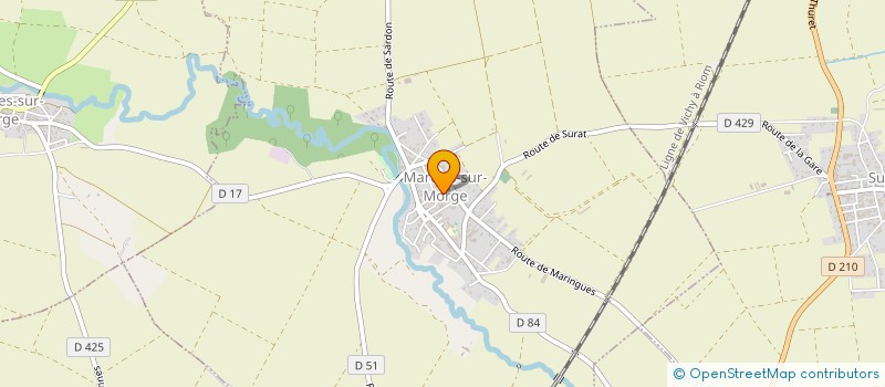 localisation de l'entreprise MARDELYANE  MARTRES-SUR-MORGE