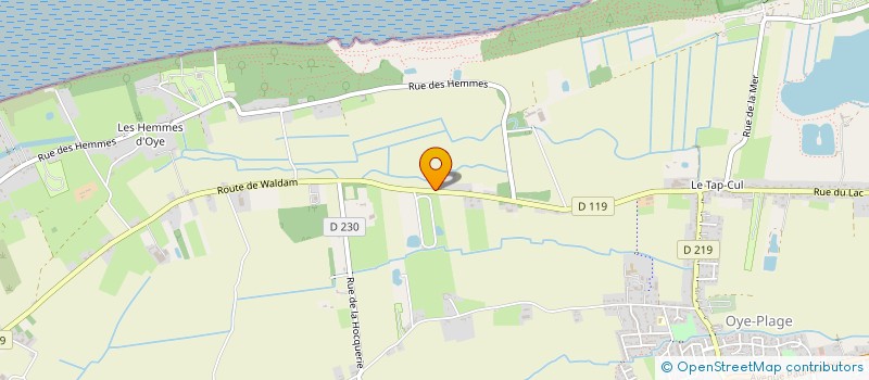 localisation de l'entreprise MARDI  OYE-PLAGE