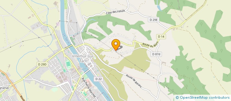 localisation de l'entreprise MARDI  VILLEMUR-SUR-TARN
