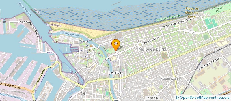 localisation de l'entreprise MARDO à DUNKERQUE