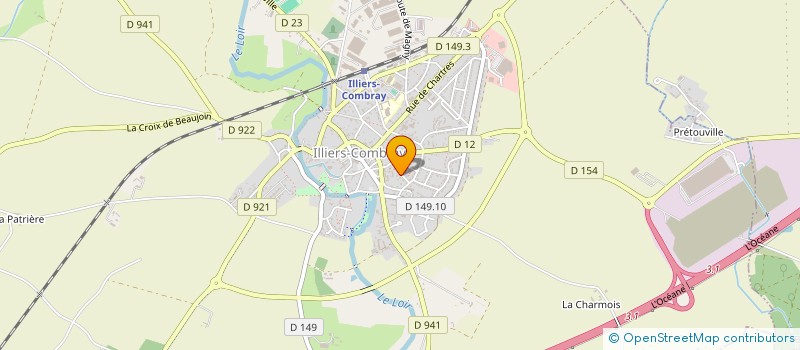 localisation de l'entreprise MARDYL à ILLIERS-COMBRAY