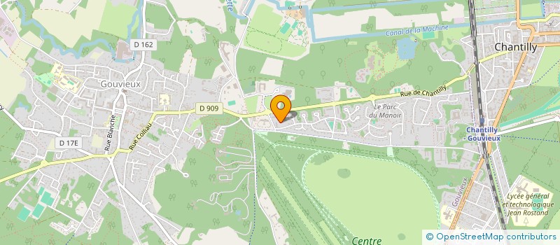 localisation de l'entreprise MARE  GOUVIEUX