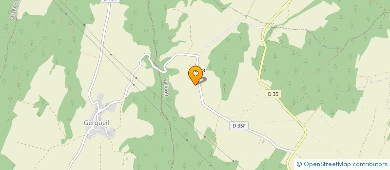 localisation de l'entreprise MARE ALTUM  VALFORET