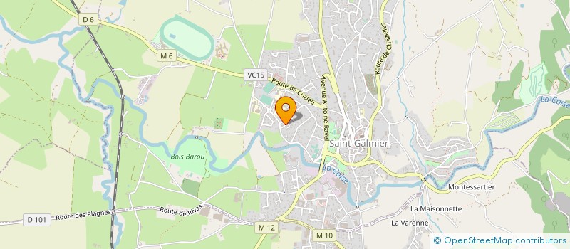 localisation de l'entreprise MARE EVOLUTION  CHAMBOEUF