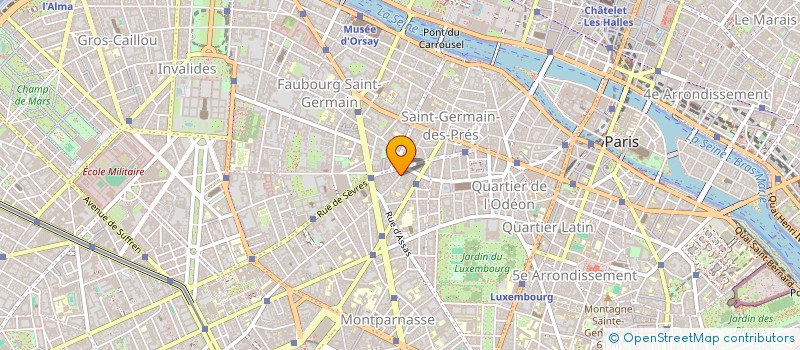 localisation de l'entreprise MARE-FRANCE à PARIS