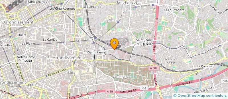 localisation de l'entreprise MARE NOSTRUM à MARSEILLE