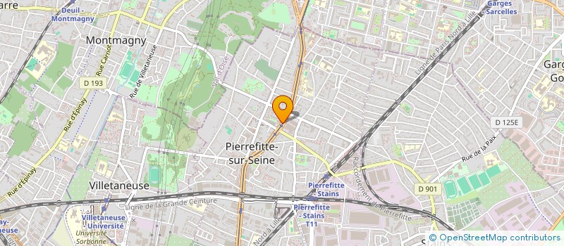 localisation de l'entreprise MARE NOSTRUM à PIERREFITTE-SUR-SEINE