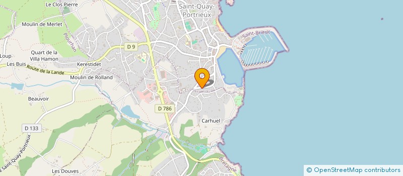 localisation de l'entreprise MARE NOSTRUM  SAINT-QUAY-PORTRIEUX