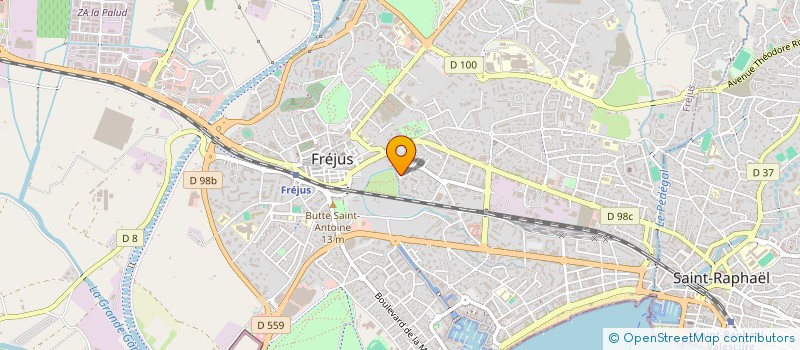 localisation de l'entreprise MARE PACAVI à FREJUS