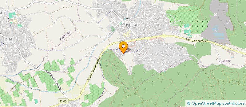 localisation de l'entreprise MARE STELLA  CAVEIRAC