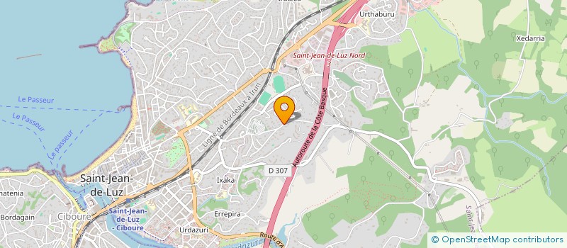 localisation de l'entreprise MAREA GORA à SAINT-JEAN-DE-LUZ
