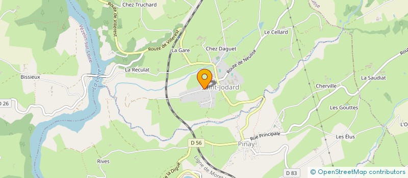 localisation de l'entreprise MAREA INVEST  SAINT-JODARD