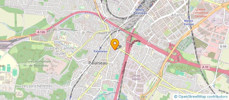 localisation de l'entreprise MAREAL à PALAISEAU