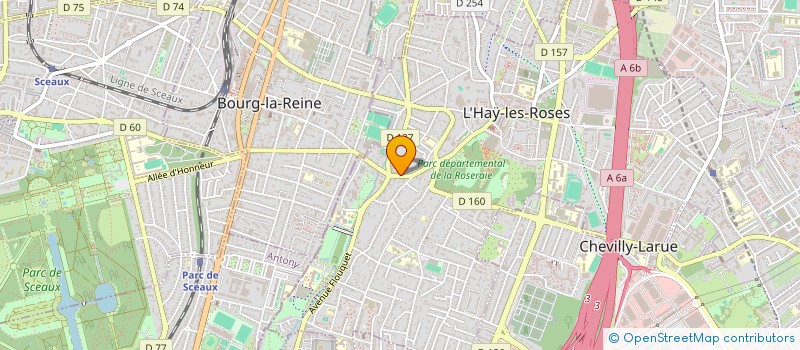 localisation de l'entreprise MAREAL DECK  L'HAY-LES-ROSES