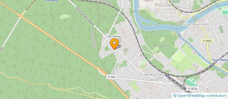 localisation de l'entreprise MAREAM  MORET-LOING-ET-ORVANNE