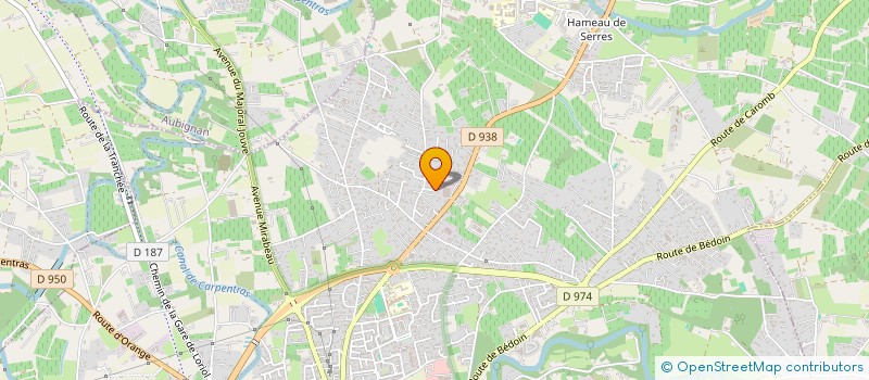 localisation de l'entreprise MAREAN  CARPENTRAS