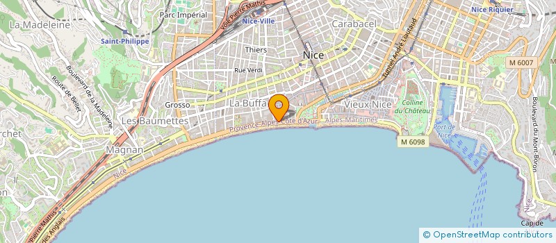 localisation de l'entreprise MARECHAL à NICE