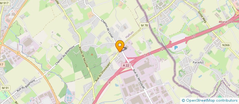 localisation de l'entreprise MARECHAL à NEUVILLE-EN-FERRAIN