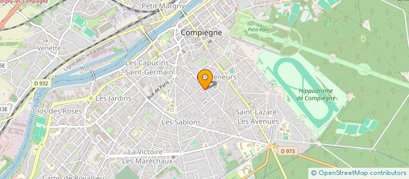 localisation de l'entreprise MARECHAL  COMPIEGNE