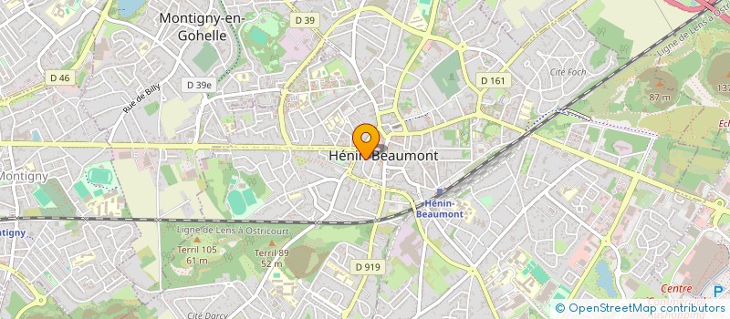 localisation de l'entreprise MARECHAL à HENIN-BEAUMONT