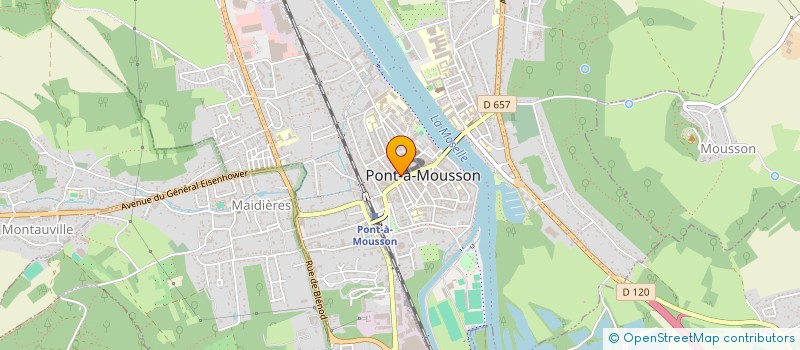 localisation de l'entreprise MARECHAL BARBOSA DA SILVA  PONT-A-MOUSSON