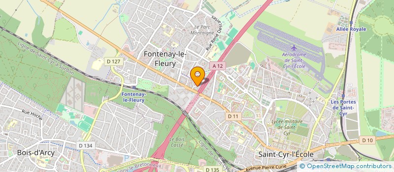 localisation de l'entreprise MARECHAL CHRISTOPHE & VALERIE à FONTENAY-LE-FLEURY