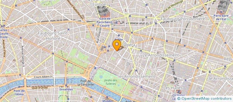 localisation de l'entreprise MARECHAL DELPHINE  PARIS