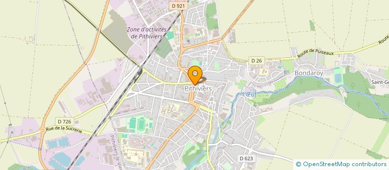 localisation de l'entreprise MARECHAL DEVROEDT SOCIETE DE FAIT à PITHIVIERS