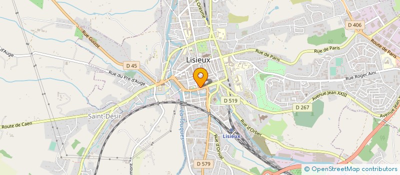 localisation de l'entreprise MARECHAL ET SAMSO à LISIEUX