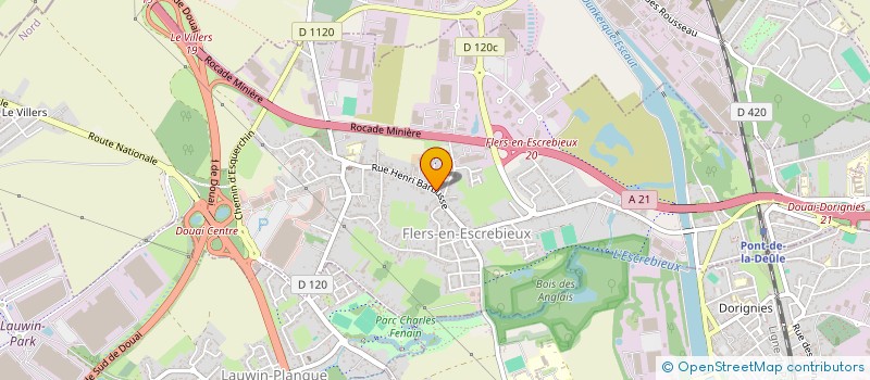 localisation de l'entreprise MARECHAL FINANCES  FLERS-EN-ESCREBIEUX