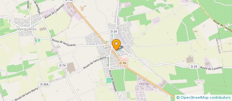 localisation de l'entreprise MARECHAL FUENTES  SAINT-ANDIOL