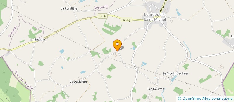 localisation de l'entreprise MARECHAL GILLES CONSULTANT à LOURDOUEIX-SAINT-MICHEL