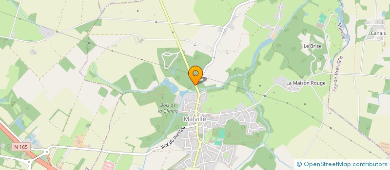 localisation de l'entreprise MARECHAL OLIVIER EURL  MALVILLE