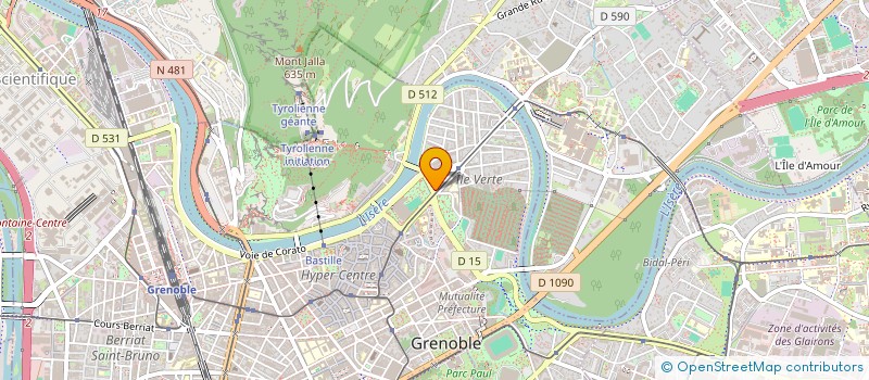 localisation de l'entreprise MARECHAL RANDON 44  GRENOBLE