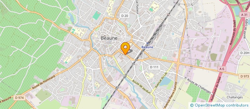 localisation de l'entreprise MARECHAL-RUBECK à BEAUNE