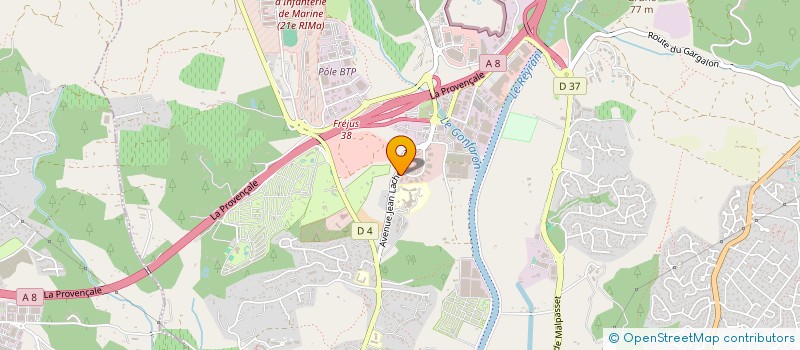 localisation de l'entreprise MARECHAL SERVICE à FREJUS