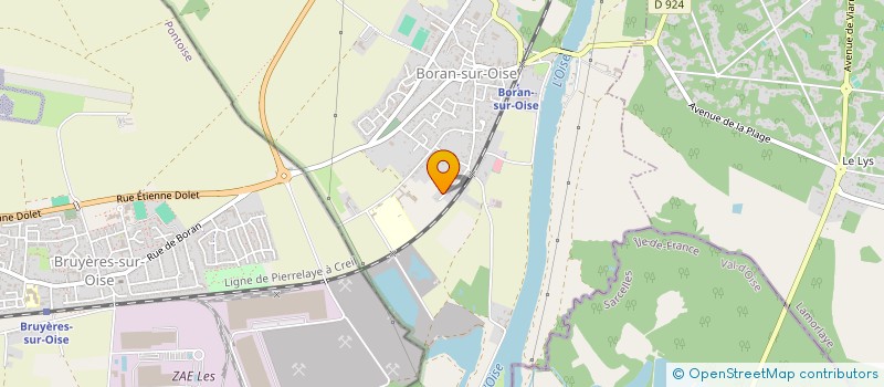 localisation de l'entreprise MARECHALERIE CANTILIENNE  LUZARCHES