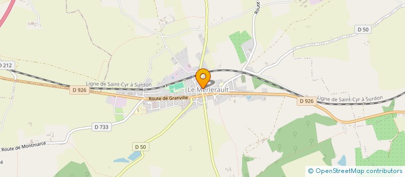 localisation de l'entreprise MARECHALERIE DU MERLERAULT à LE MERLERAULT