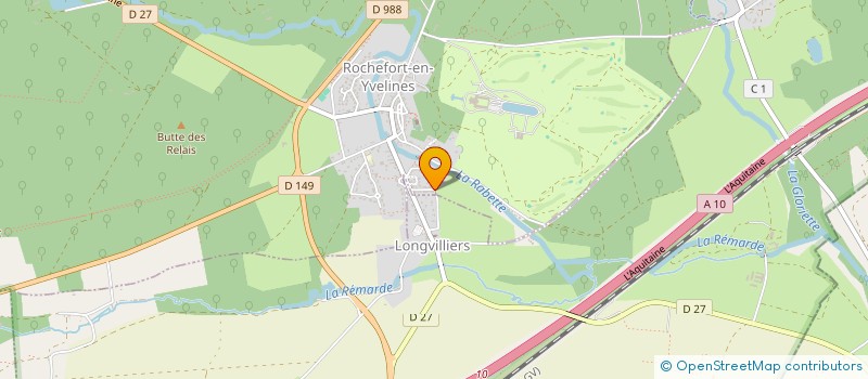 localisation de l'entreprise MARECHALERIE LAMBINET à ROCHEFORT-EN-YVELINES